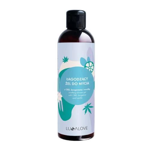 Zdjęcie produktu - LULLALOVE Łagodzący żel do mycia ciała i twarzy z CBD, 250ml
