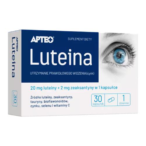 Zdjęcie produktu - Luteina APTEO, 30 kapsułek
