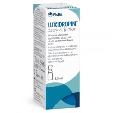 Zdjęcie produktu - Luxidropin Baby & Junior krople do oczu, 10ml KR&Oacute;TKA DATA 31.08.2026