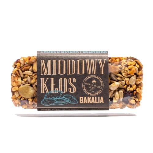 Zdjęcie produktu - ŁYSOŃ Baton energetyczny Miodowy Kłos Bakalia, 45g