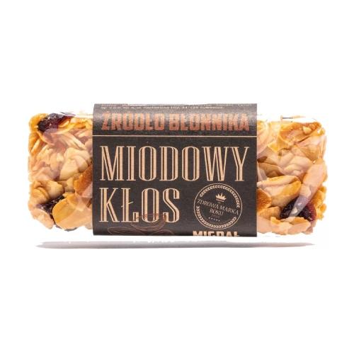 Zdjęcie produktu - ŁYSOŃ Baton energetyczny Miodowy Kłos Migdał, 45g