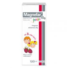 Zdjęcie produktu - Magnefar B6 Junior płyn, 120ml