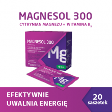 Zdjęcie produktu - Magnesol 300, 20 saszetek