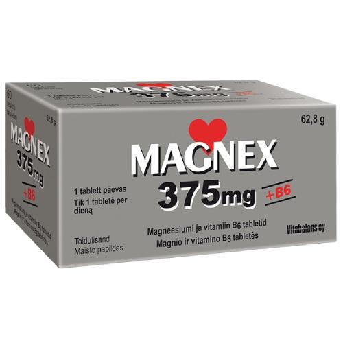 Zdjęcie produktu - Magnex 375mg + witamina B6, 200tabl.