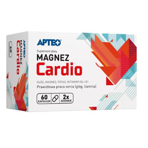 Zdjęcie produktu - Magnez Cardio + witamina B6 APTEO, 60 kapsułek