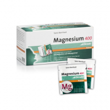 Zdjęcie produktu - Magnez Direkt 400mg, 60 saszetek x 2,1g