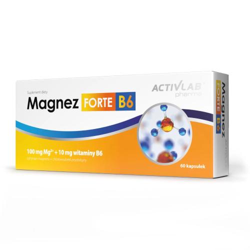 Zdjęcie produktu - ACTIVLAB Magnez Forte B6, 60 kaps.
