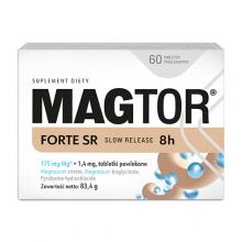 Zdjęcie produktu - Magtor Forte SR, 60 tabl. - suplement diety z magnezem i witaminą B6