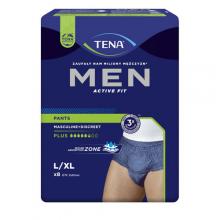 Zdjęcie produktu - Majtki chłonne TENA Men Pants Plus L/XL, 8szt