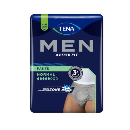Zdjęcie produktu - TENA MEN PANTS Normal Grey Bielizna na nietrzymanie moczu S/M, 9szt.