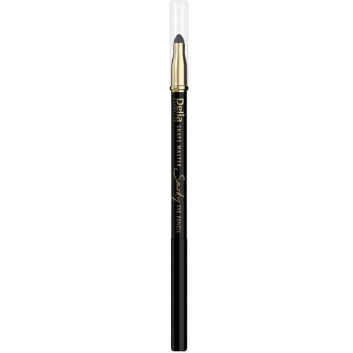 DELIA Kredka do oczu z gąbką Smoky Black 36, 2g