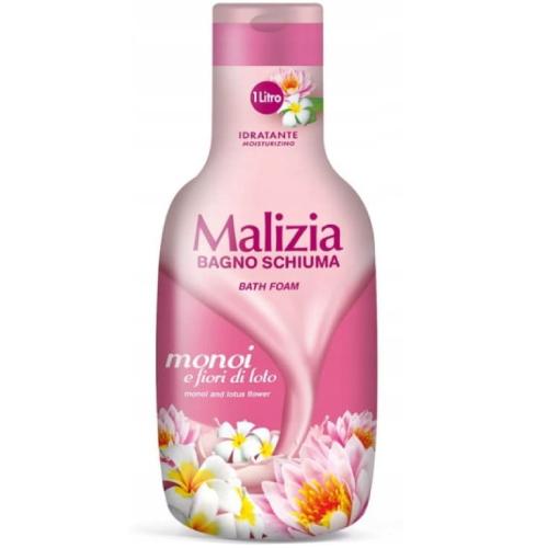 Zdjęcie produktu - Malizia Płyn do kąpieli Monoi i Kwiat Lotosu, 1000ml