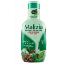Zdjęcie produktu - MALIZIA Bath Foam Płyn do kąpieli Sosna i Zielona Herbata, 1l