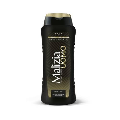 Zdjęcie produktu - Malizia Uomo Gold męski żel pod prysznic i szampon 2w1, 250 ml