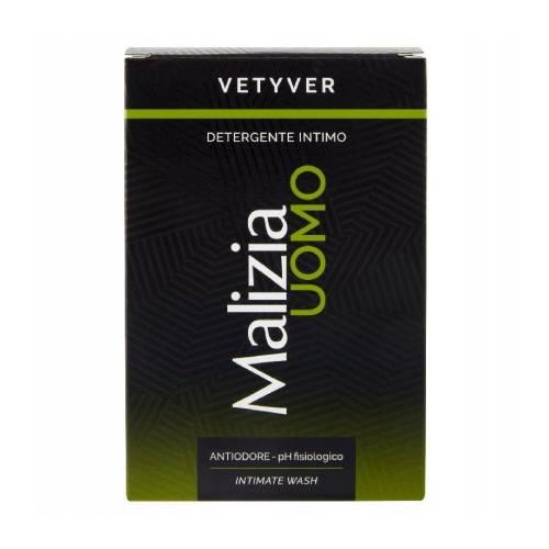 Zdjęcie produktu - Malizia Uomo Vetyver Płyn do higieny intymnej dla mężczyzn, 200 ml
