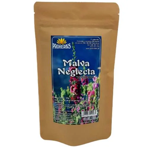 Zdjęcie produktu - Proherbis Malva Neglecta Ślaz zaniedbany, 50 g