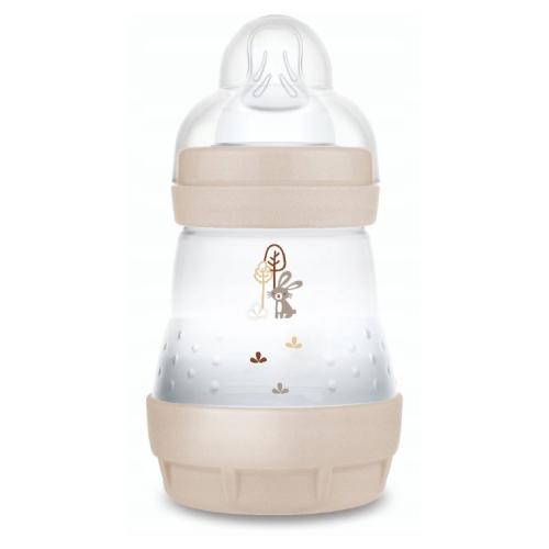 Zdjęcie produktu - MAM Perfect Start Butelka antykolkowa 0m+ 160ml kremowa