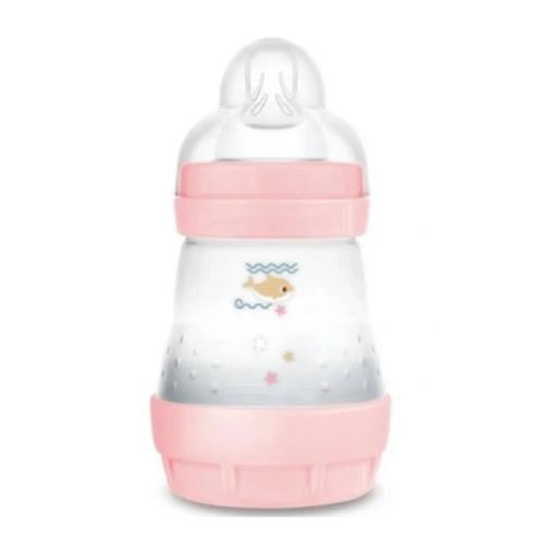 Zdjęcie produktu - MAM Perfect Start Butelka antykolkowa 0m+ 160ml brzoskwiniowa