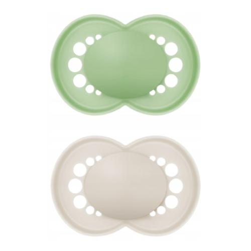 Zdjęcie produktu - MAM Smoczek uspokajający silikonowy Original 16m+ Mat, 2szt.