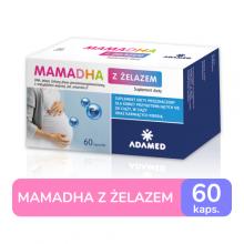 Zdjęcie produktu - MamaDHA z żelazem, 60 kaps.
