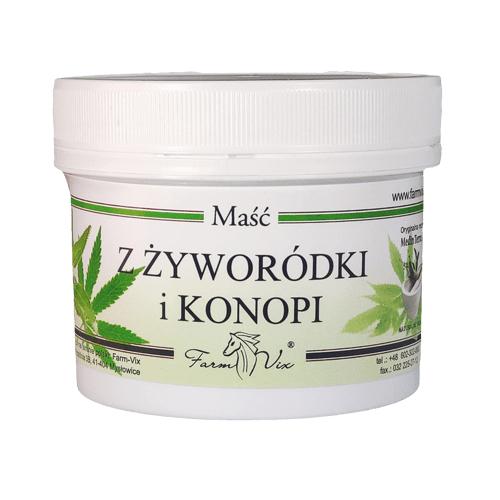 Zdjęcie produktu - Farm-Vix Maść z żywor&oacute;dki i konopi, 150 ml