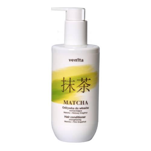Zdjęcie produktu - Venita Matcha Odżywka do włos&oacute;w wzmacniająca z matchą i r&oacute;żowym grejpfrutem, 300 ml