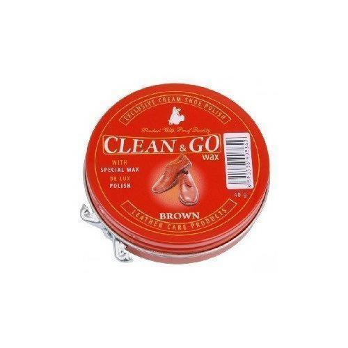 Zdjęcie produktu - Mattes Clean & Go Pasta do but&oacute;w w puszce brązowa, 40g