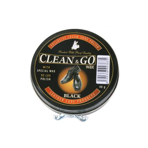 Zdjęcie produktu - Mattes Clean & Go Pasta do but&oacute;w w puszce czarna, 40g