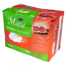 Zdjęcie produktu - MATTES Podpaski Duo Ultra ze skrzydełkami, 20szt.