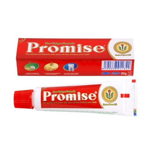 Zdjęcie produktu - Mattes Promise Pasta do zęb&oacute;w bez fluoru, 20g
