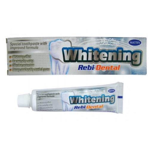 Zdjęcie produktu - MATTES Rebi-Dental Whitening pasta do zęb&oacute;w, 100g