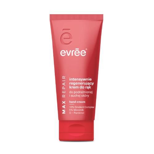 Zdjęcie produktu - Evree Max Repair regenerujący krem do rąk do sk&oacute;ry suchej i podrażnionej, 75 ml