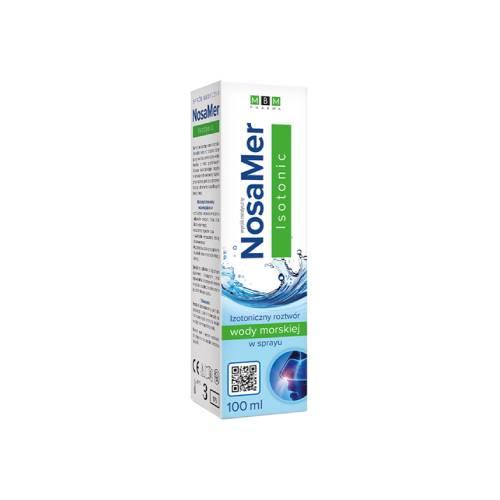 Zdjęcie produktu - MBM Pharma NosaMer Isotonik spray do nosa, 100 ml