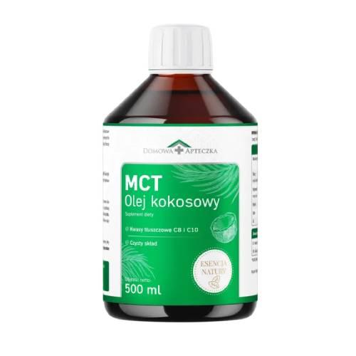 Zdjęcie produktu - Domowa Apteczka MCT Olej kokosowy, 500 ml