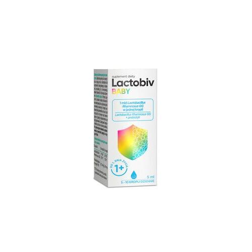 Zdjęcie produktu - MDC Lactobiv Baby Krople z prebiotykiem, 5ml