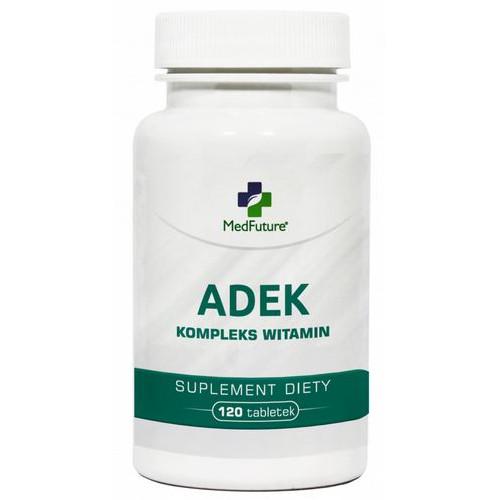 Zdjęcie produktu - MedFuture ADEK Kompleks Witamin, 120tabl.