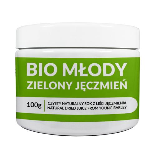 Zdjęcie produktu - MedFuture BIO Młody Zielony Jęczmień sproszkowany sok, 100g