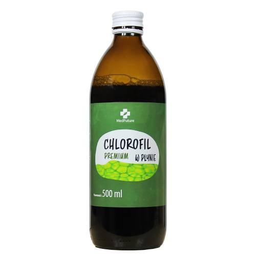 Zdjęcie produktu - MedFuture Chlorofil w płynie, 500ml