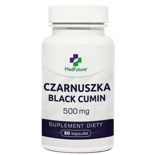Zdjęcie produktu - MedFuture Czarnuszka 500mg, 60kaps.