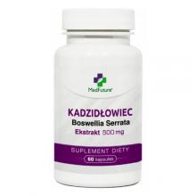 Zdjęcie produktu - MedFuture Kadzidłowiec Boswellia serrata ekstrakt 500mg, 60kaps.