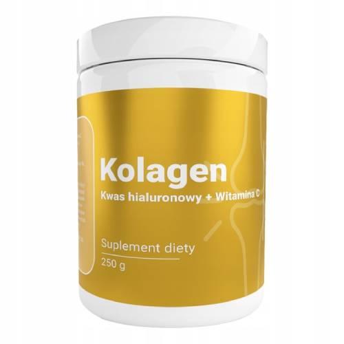 Zdjęcie produktu - MedFuture Kolagen z kwasem hialuronowym + Witamina C, 250g