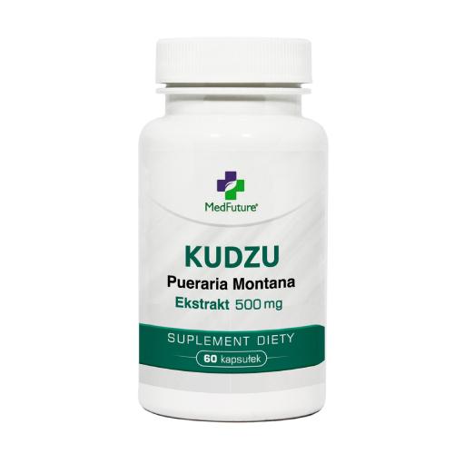 Zdjęcie produktu - MEDFUTURE ﻿Kudzu ekstrakt z korzenia 500 mg, 60 kaps.