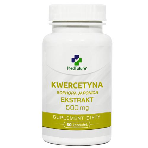 Zdjęcie produktu - MedFuture Kwercetyna Ekstrakt 500mg, 60kaps.