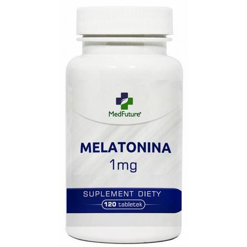 Zdjęcie produktu - MedFuture Melatonina 1mg, 120tabl.