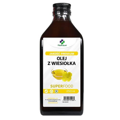 Zdjęcie produktu - MedFuture Olej z Wiesiołka, 250 ml