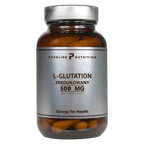 Zdjęcie produktu - Pureline Nutrition L-glutation zredukowany, 60 kaps.