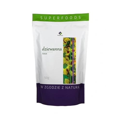 Zdjęcie produktu - MedFuture Superfood Dziewanna kwiat, 50 g