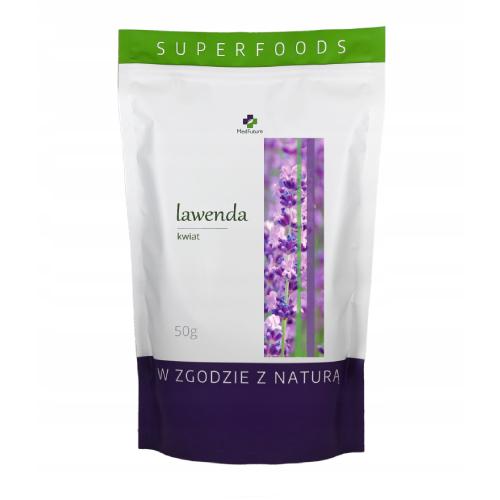 Zdjęcie produktu - MedFuture Super Food Lawenda kwiat, 50g	