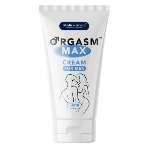 Zdjęcie produktu - MEDICA-GROUP Orgasm Max Cream For Men krem intymny na mocną i długą erekcję dla mężczyzn, 50ml