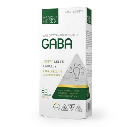 Zdjęcie produktu - MEDICA HERBS Gaba, 60 kaps.